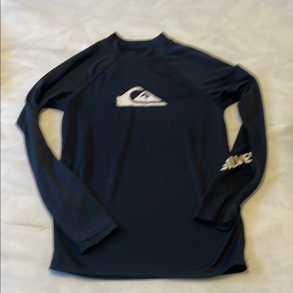 Quiksilver Men's Black Swim Shirt